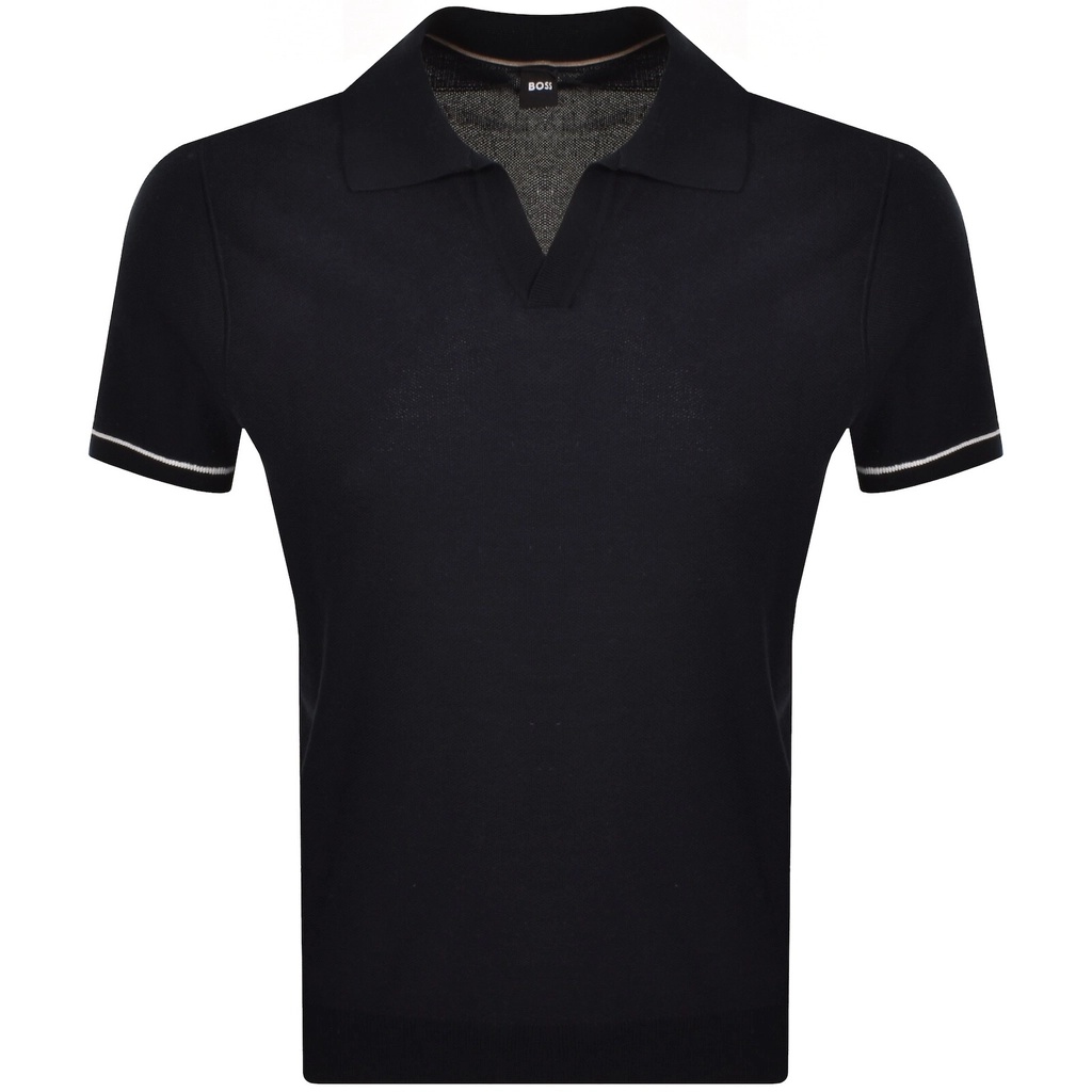 Hugo Boss BOSS H Jianluca Knit Polo Navy